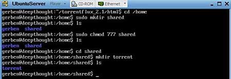 Create torrent folder