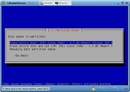 Install disk