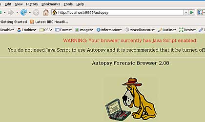 autopsy-browser photo Autopsy in Firefox Web Browser
