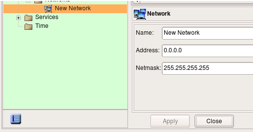 Default network Default network created