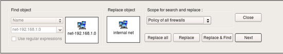 Change policy scope Changing scope of all policies