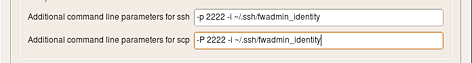 Different SSH keys Different SSH keys
