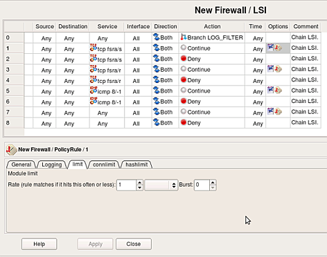 New Firewall LSI New Firewall LSI