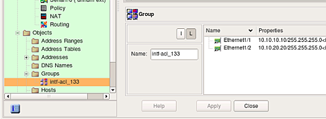 Creates group objects Creates group objects
